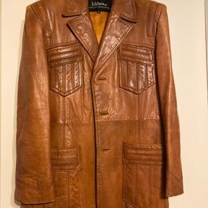 Wilsons Cognac Leather Jacket